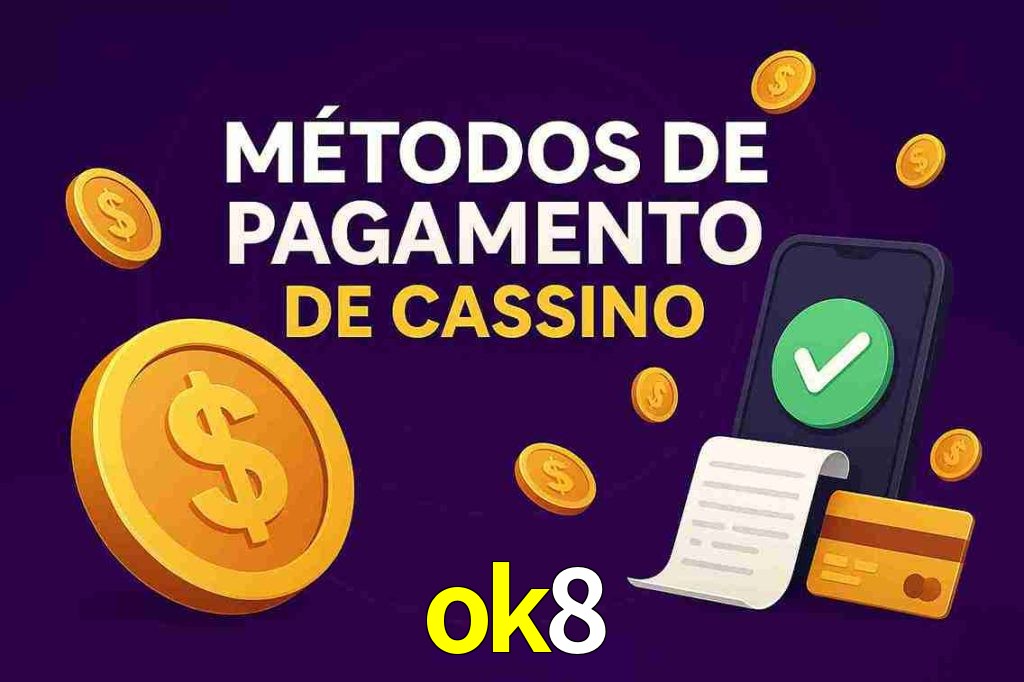 Métodos de Pagamento no ok8