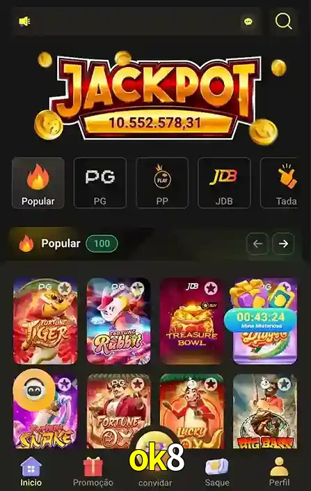 Promoções Especiais no ok8 App